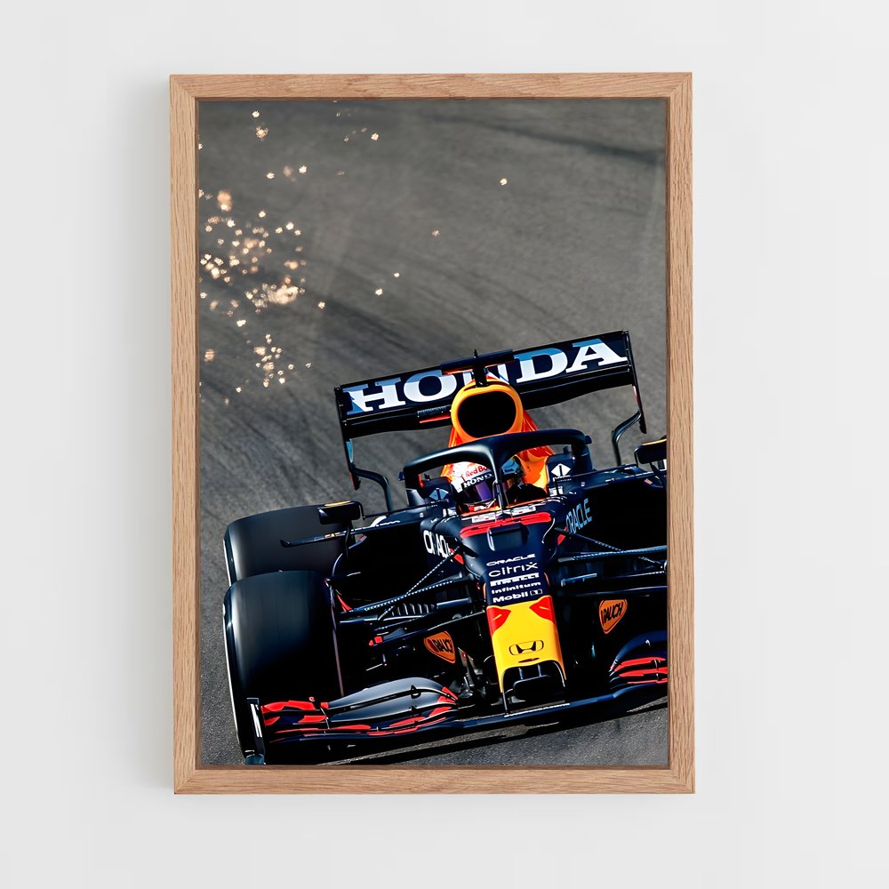 Poster RB16B Racing Spirit – affiche Voitures de Formule 1 (vue 4)